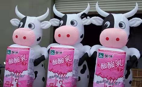渝北牛奶厂广告气模